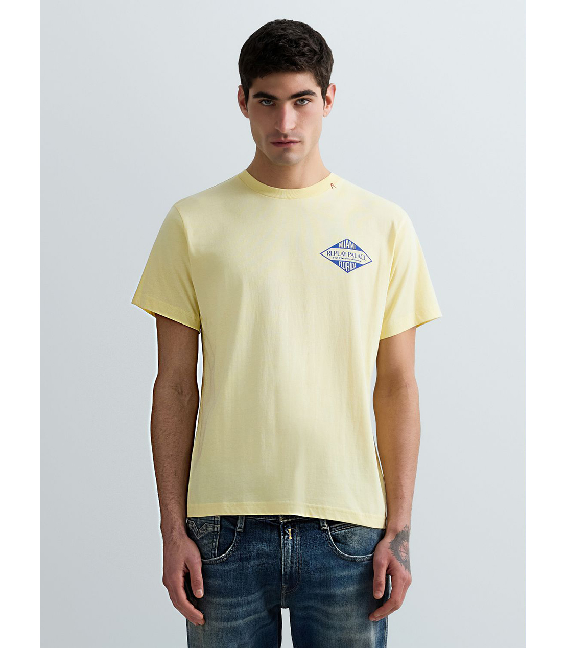 ベーシックジャージーMIAMIプリント Tシャツ